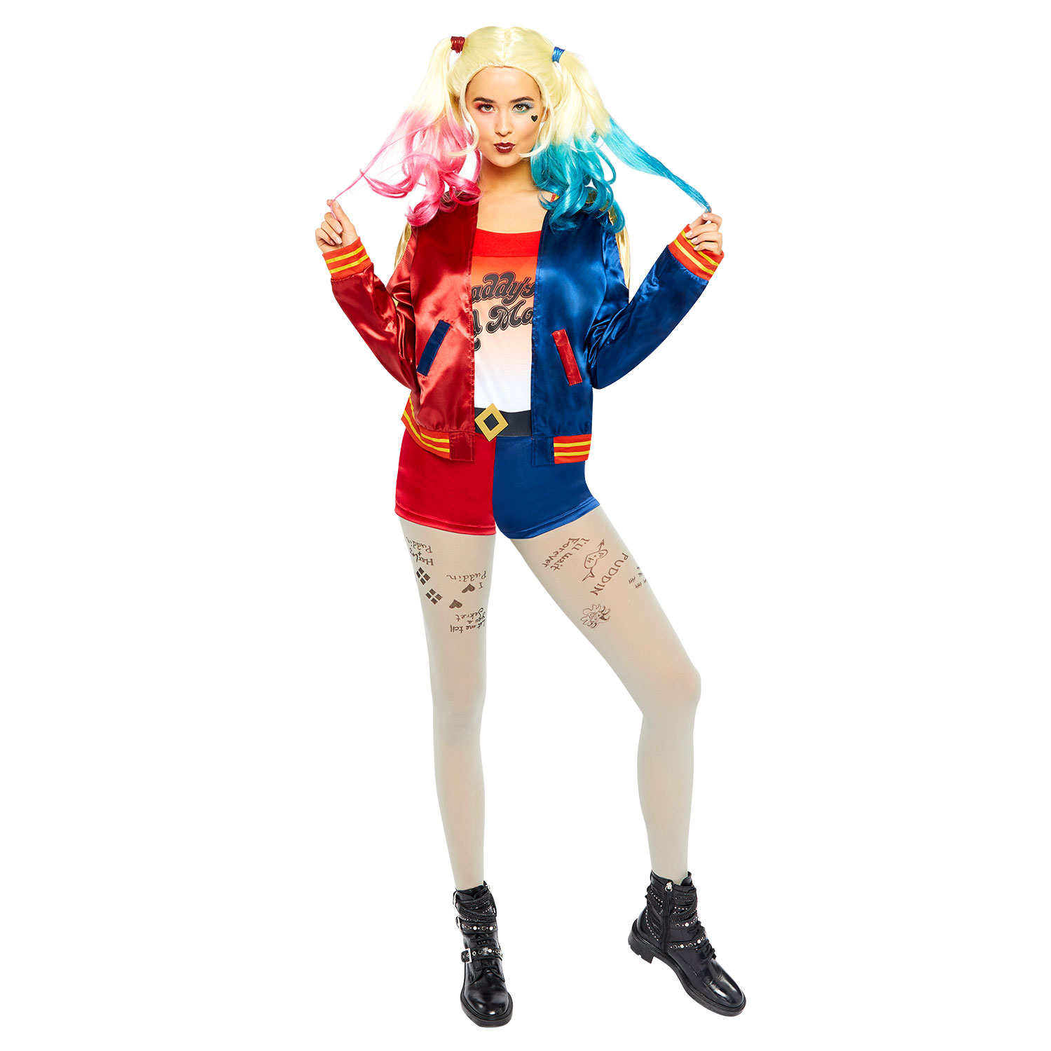 Children's harley 2025 quinn costume uk